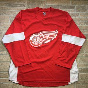 Detroit Red Wings #5 Nicklas Lidström NHL Fan Style Polyester Jersey Men’s XXL